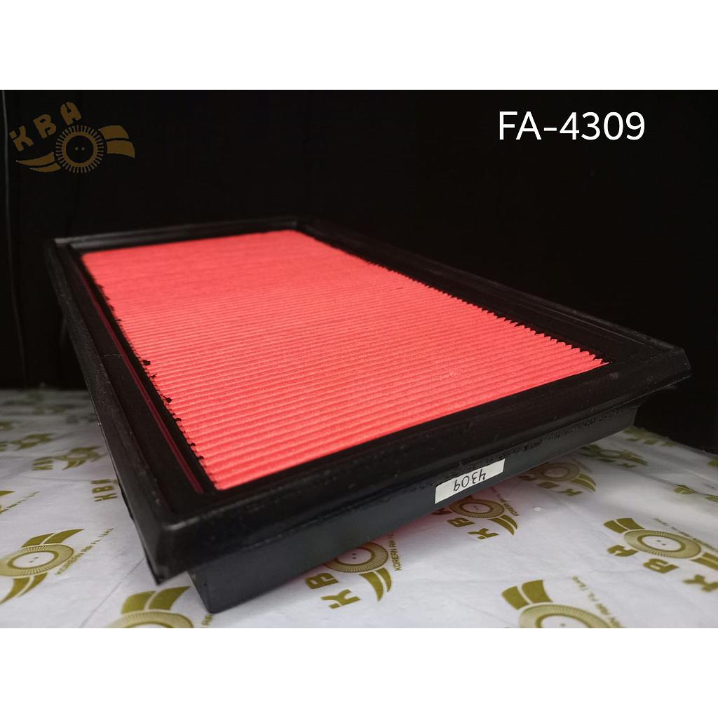 FILTRO DE AIRE NISSAN TSURU 93-96 (1.6 L 4 CIL), NISSAN SENTRA B14  96-00 (1.6 L 4 CIL), NISSAN X-TRAIL 01-07 (2.5 L 4 CIL),