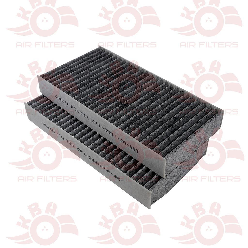FILTRO DE CABINA CON CARBON 2.4L (ELEMENT 2.4L 03-11, CIVIC 1.7L 02-05)