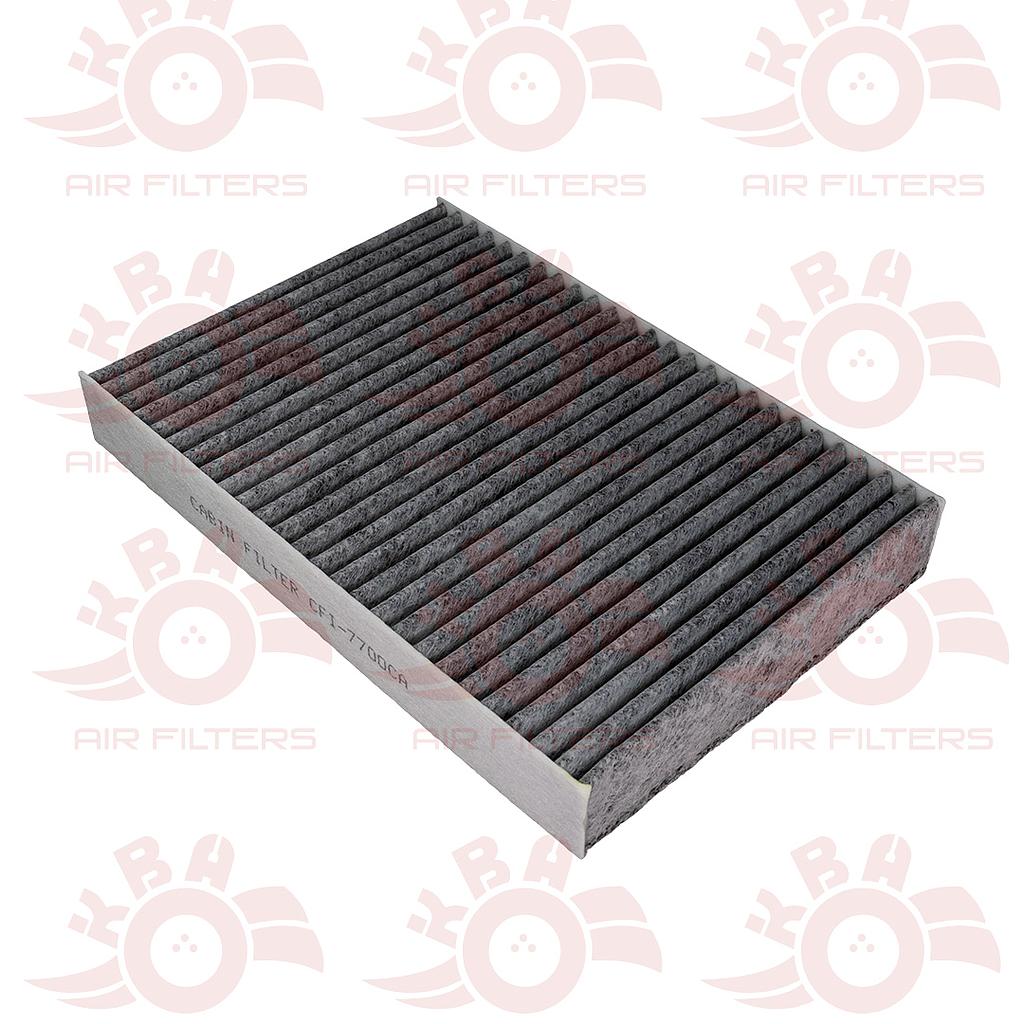 FILTRO DE CABINA CON CARBON NISSAN PLATINA 2002-2009 4 CIL 1.6L F/INJ