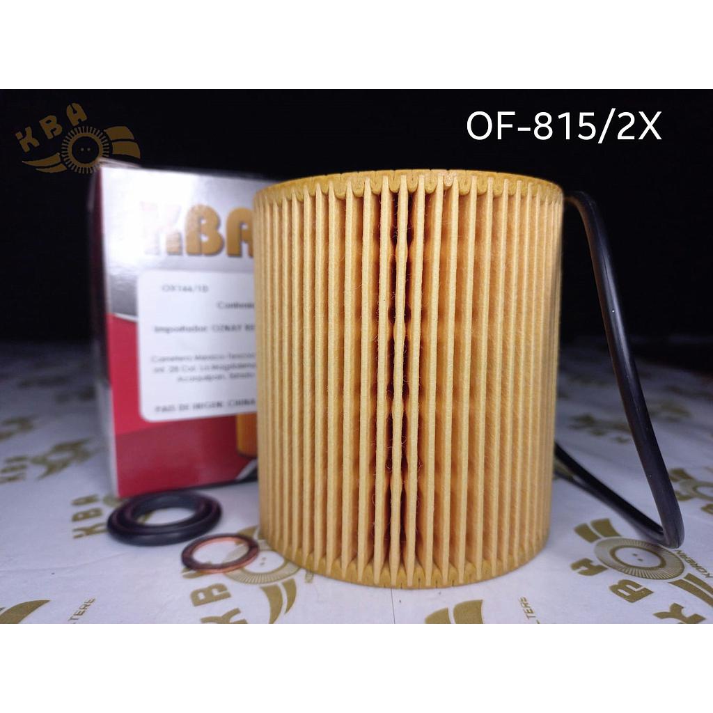 FILTRO DE ACEITE ECOLOGICO BMW 1201 2.0L. 05/11