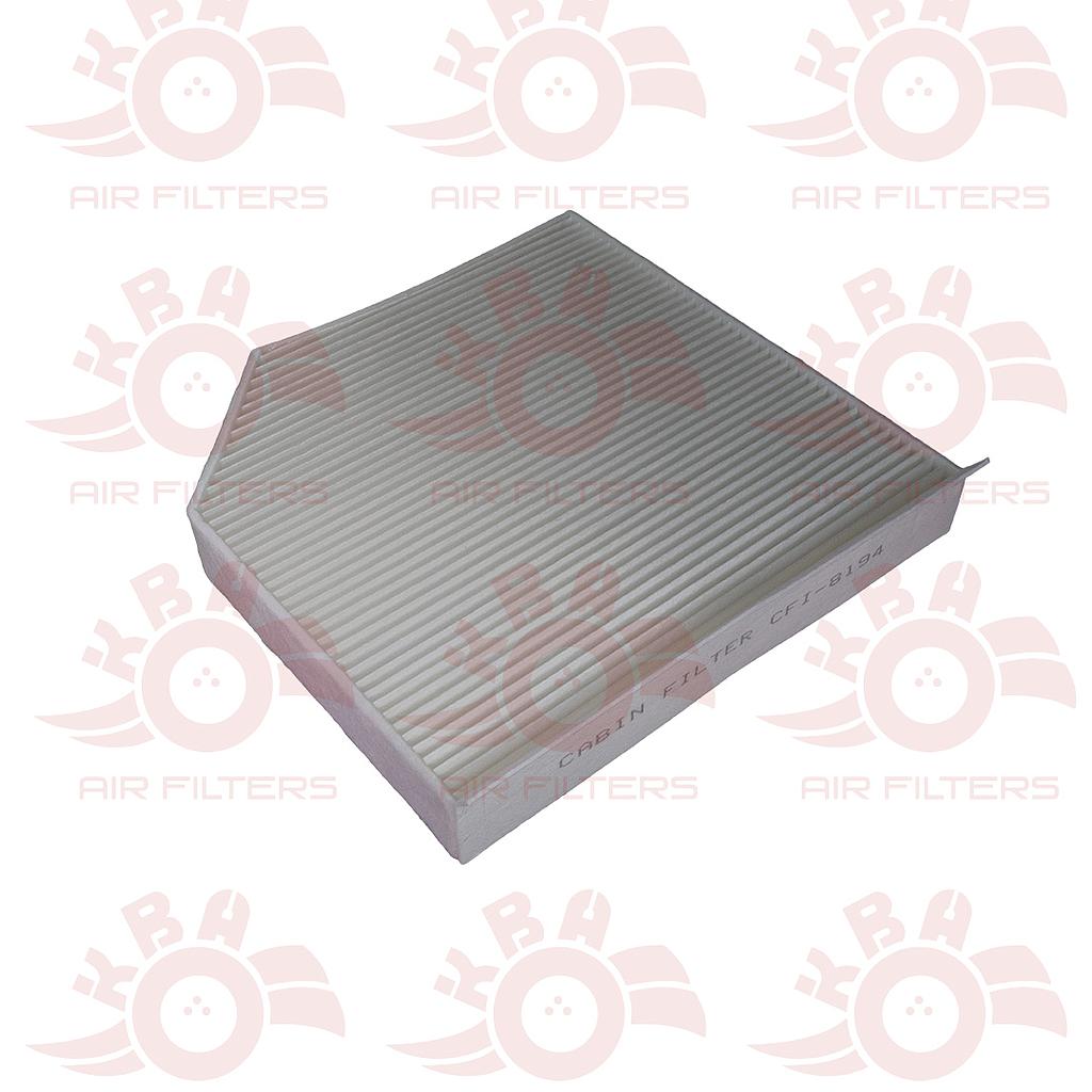 FILTRO DE CABINA A6 2013-2017 4 CIL. 2.0 L TURBO
