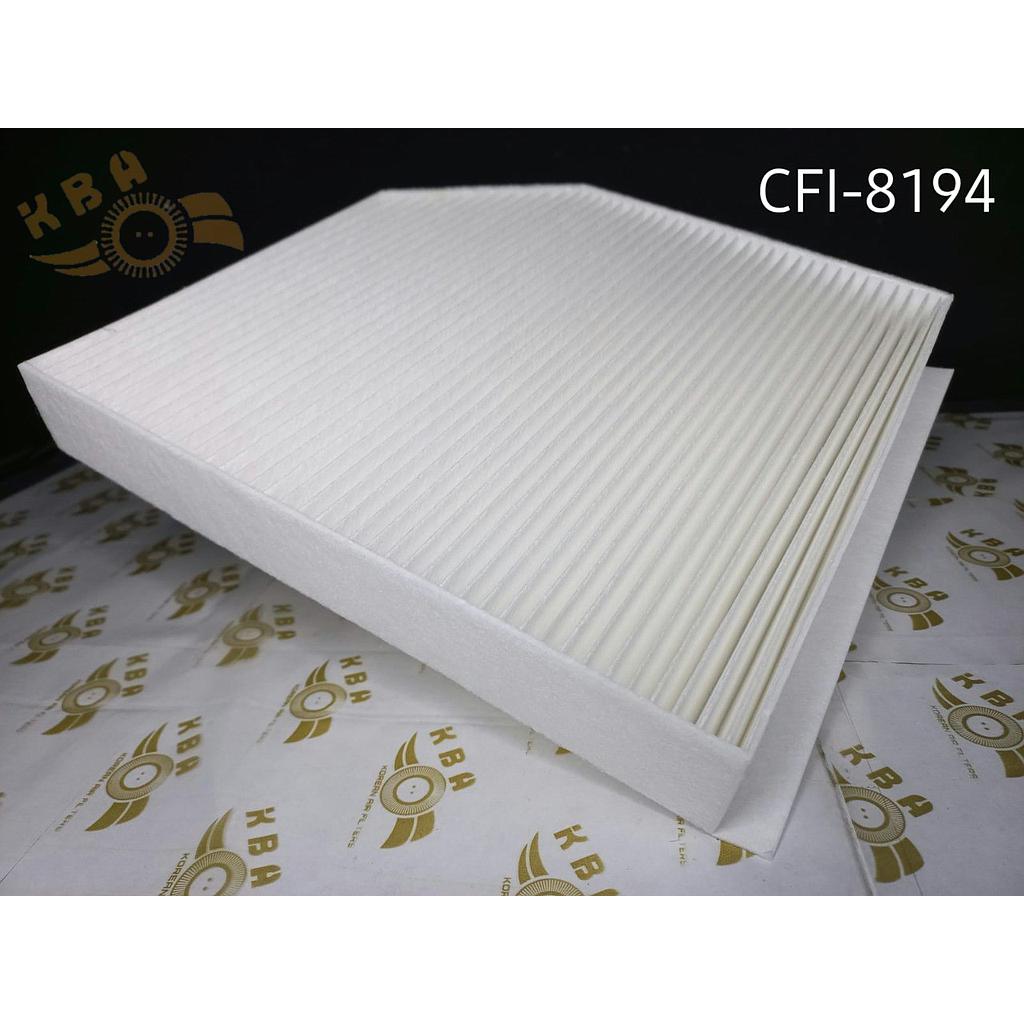 FILTRO DE CABINA A6 2013-2017 4 CIL. 2.0 L TURBO